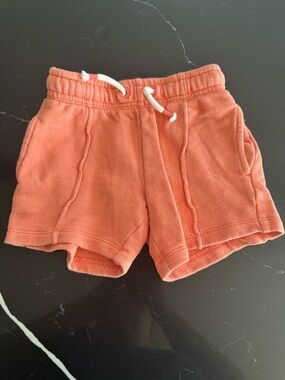 Tucker + Tate Coral Terry Drawstring Shorts